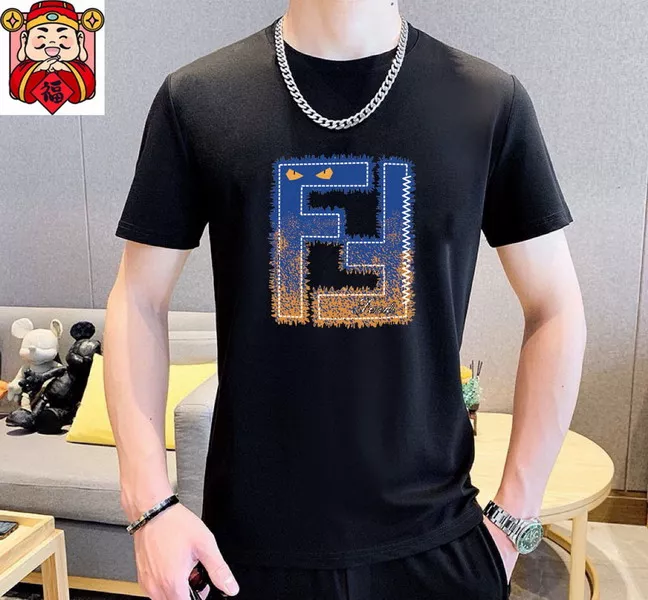 Fendi Tracksuits Short Sleeved For Men Trendsetting 2693