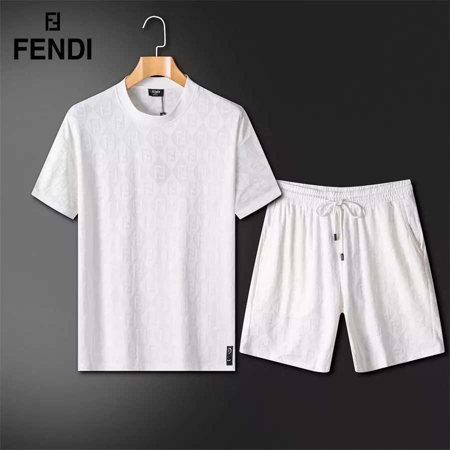 Fendi Tracksuits Short Sleeved For Unisex GoAnywhere 9310