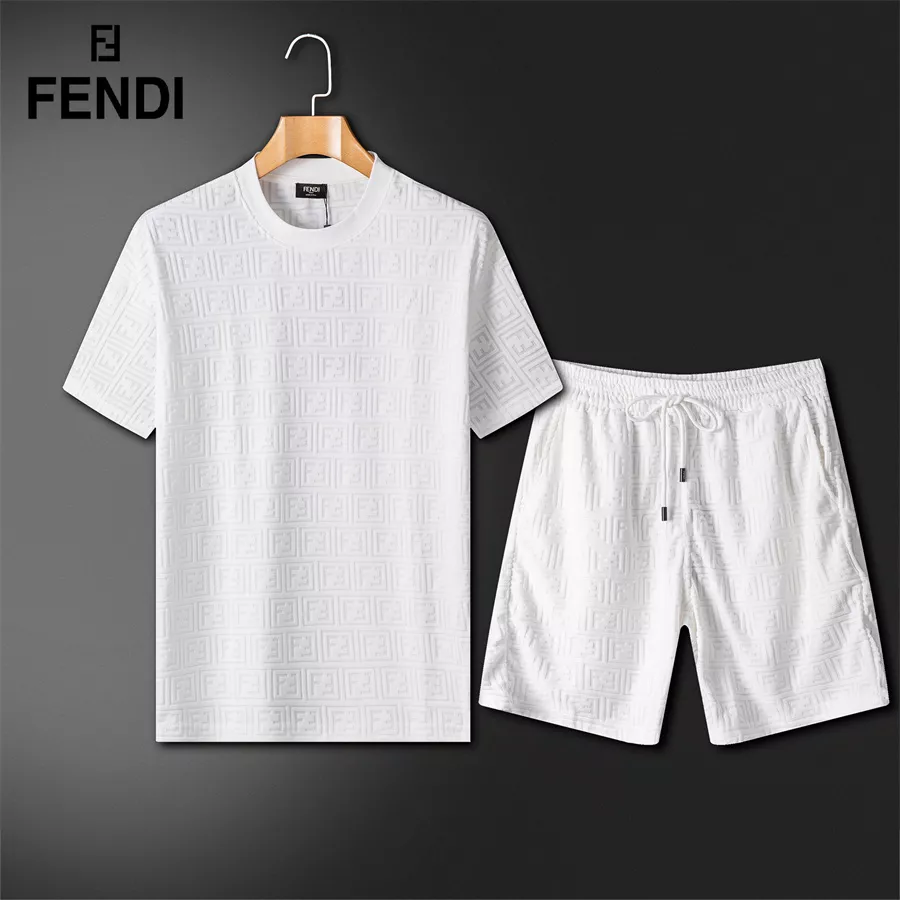 Fendi Tracksuits Short Sleeved For Unisex UrbanStyle 8924