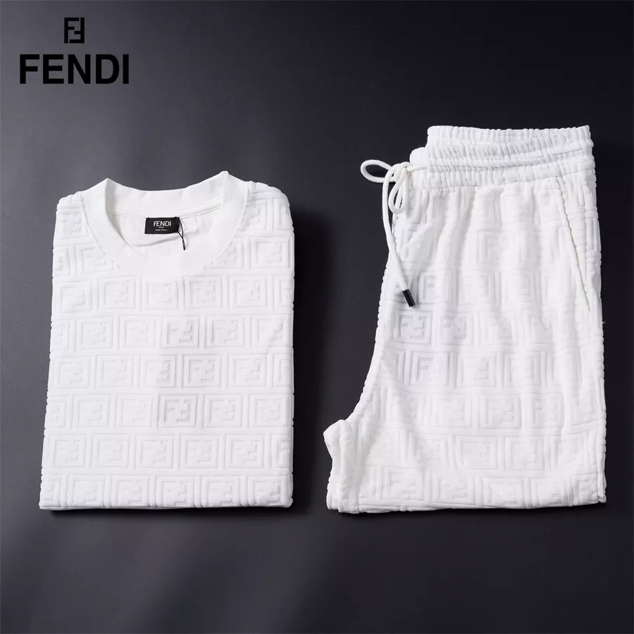 Fendi Tracksuits Short Sleeved For Unisex UrbanStyle 8924