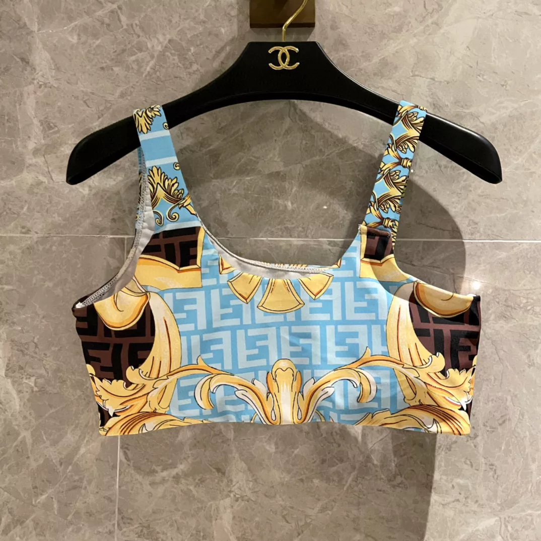 Fendi Tracksuits Sleeveless For Women Fashionable 4123