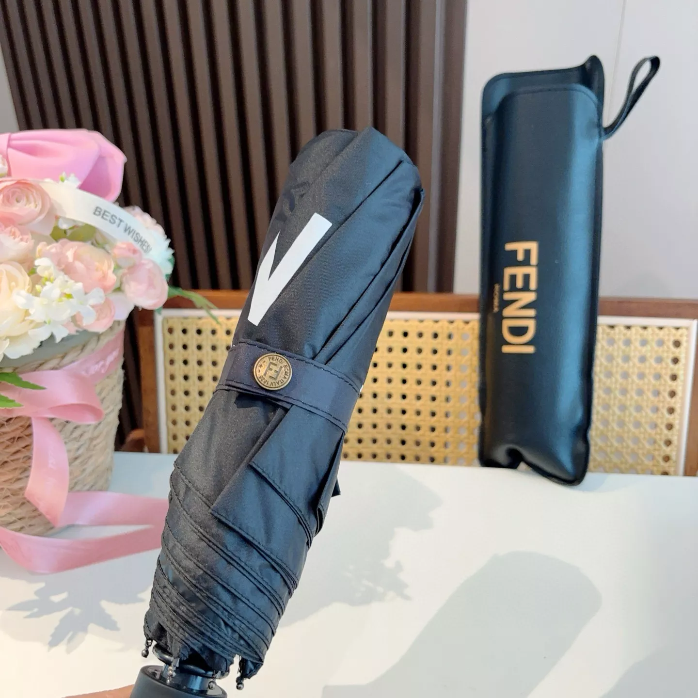 Fendi Umbrellas Durable 6985