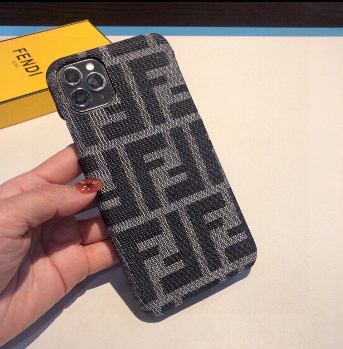 Fendi iPhone Case Minimalist 5857