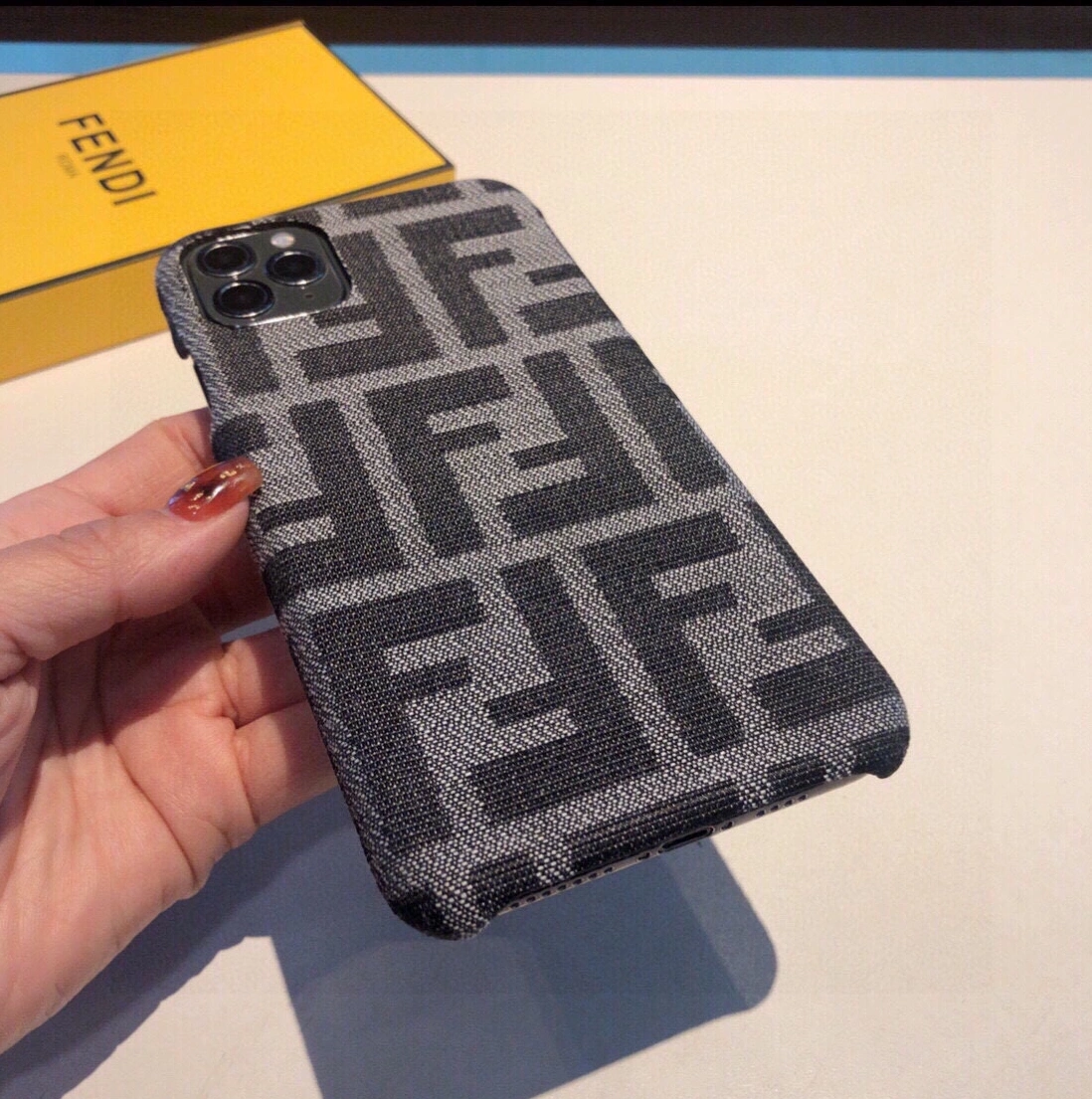 Fendi iPhone Case Minimalist 5857