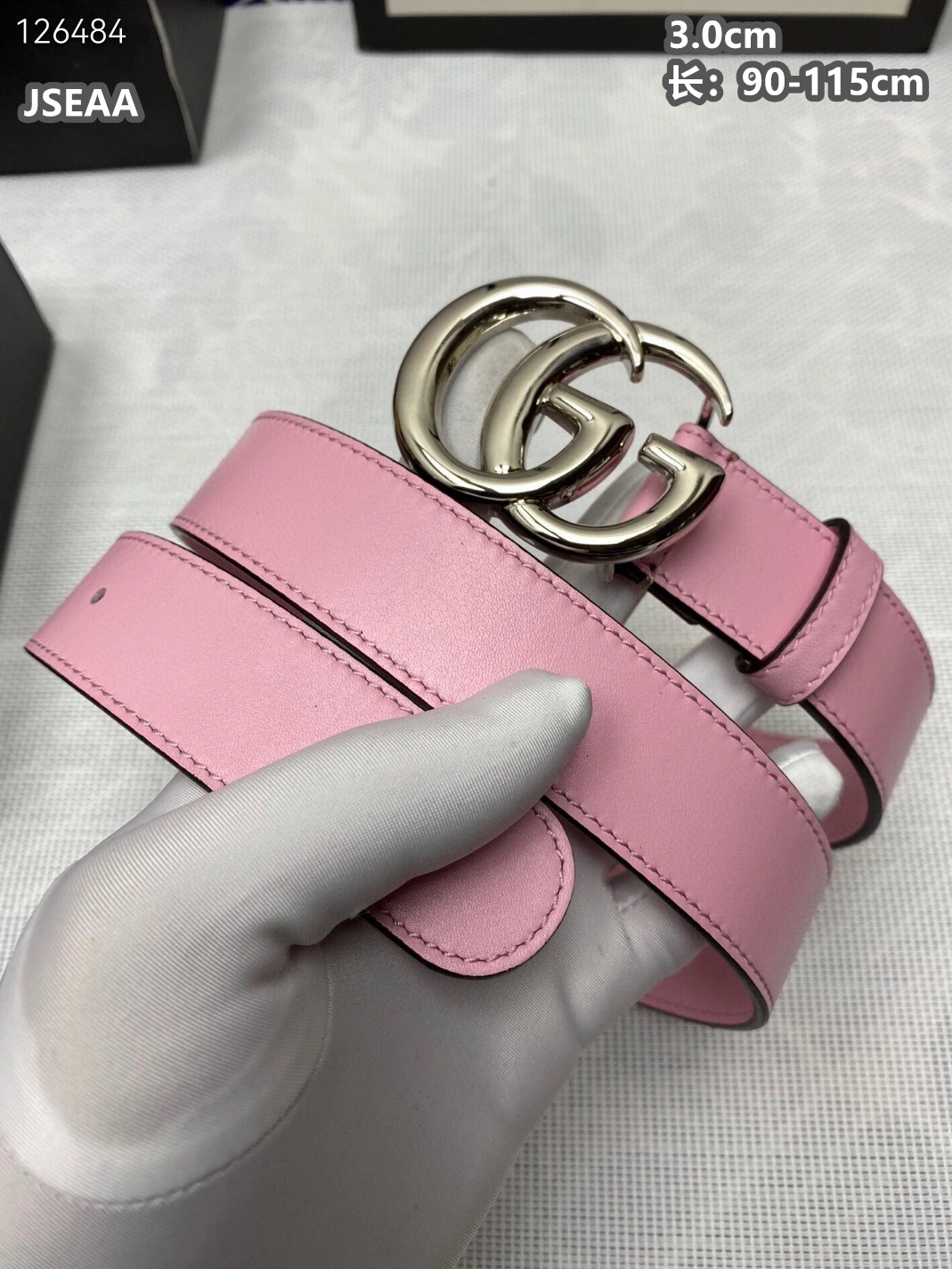 Flexible 1255 Gucci AAA Quality Belts For Women