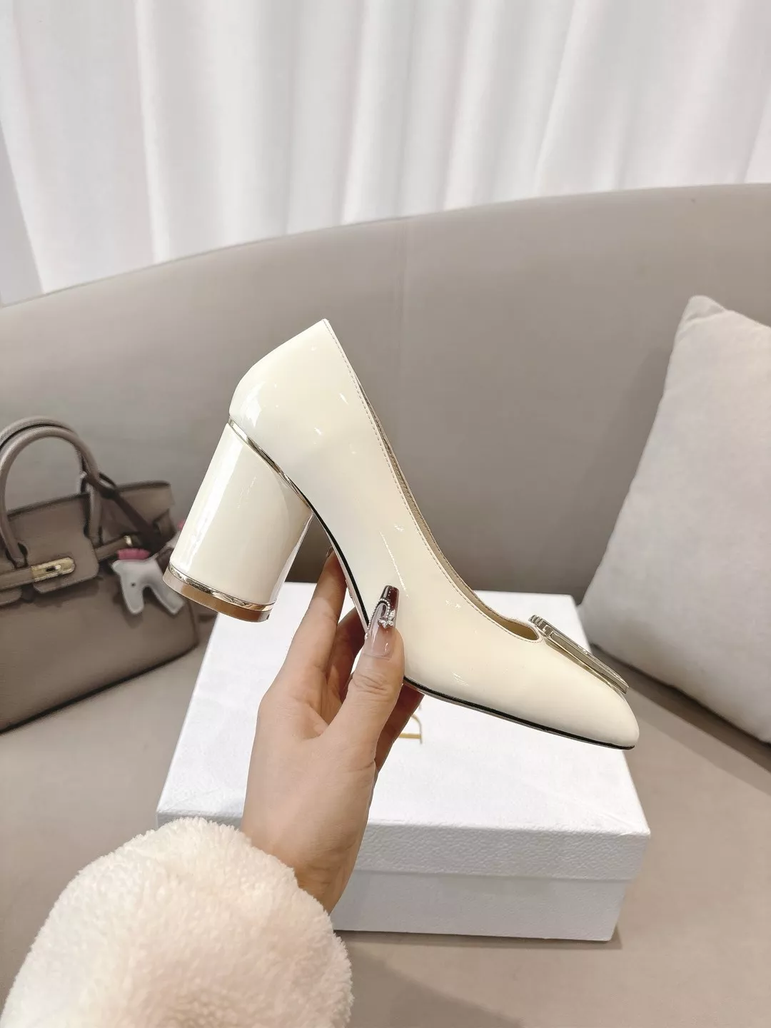 Flexible 127 Christian Dior High-Heeled Shoes For Women