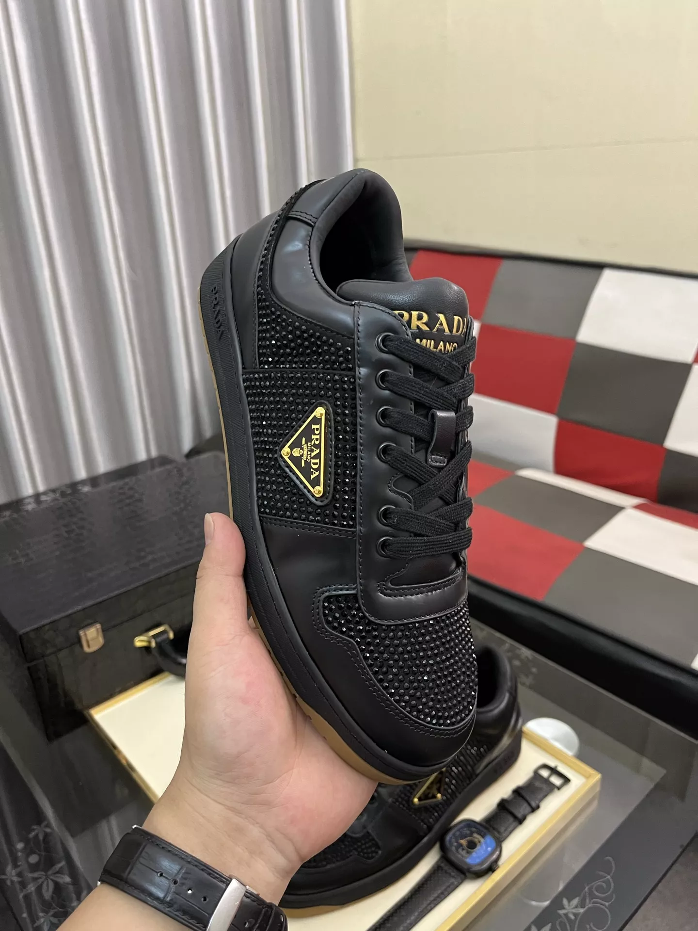 Flexible 1384 Prada Casual Shoes For Men