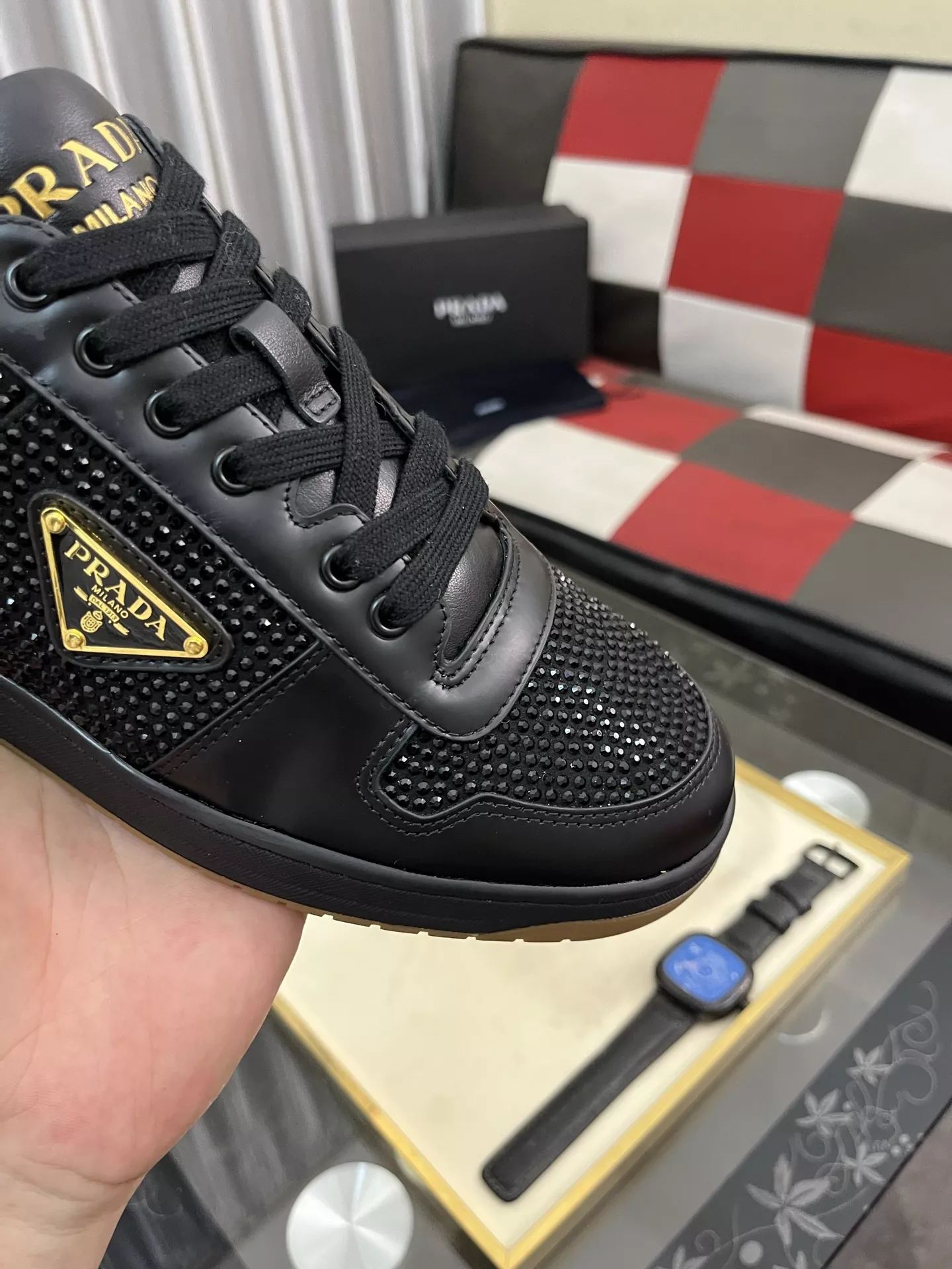 Flexible 1384 Prada Casual Shoes For Men