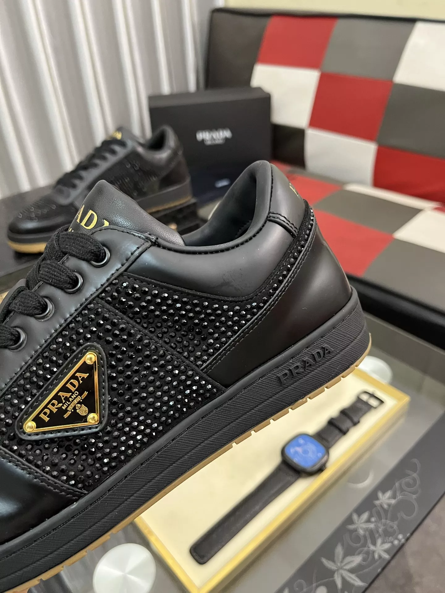 Flexible 1384 Prada Casual Shoes For Men