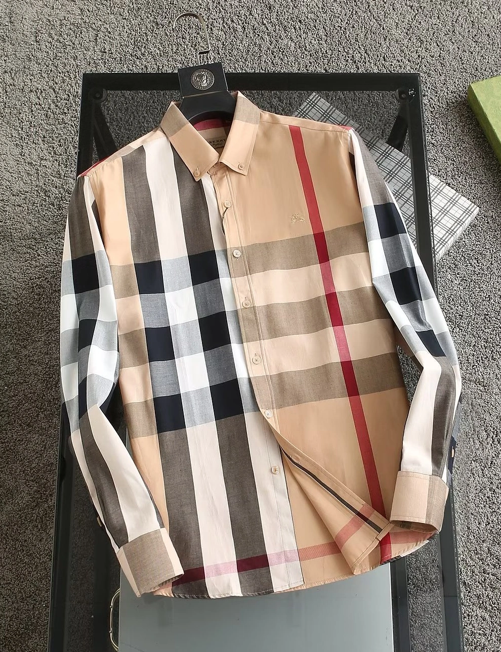 Flexible 1537 Burberry Shirts Long Sleeved For Men