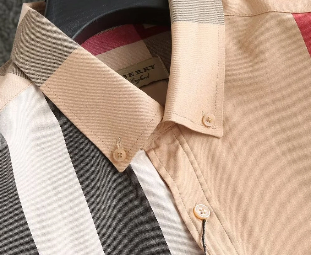 Flexible 1537 Burberry Shirts Long Sleeved For Men
