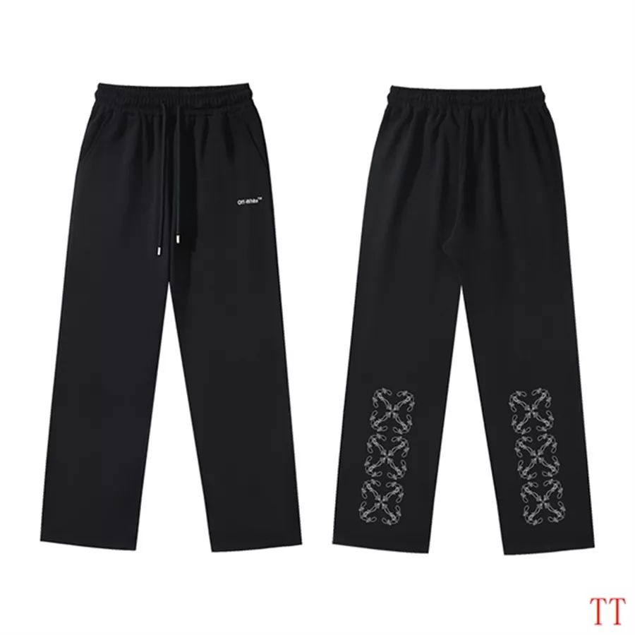 Flexible 1628 Off-White Pants For Unisex