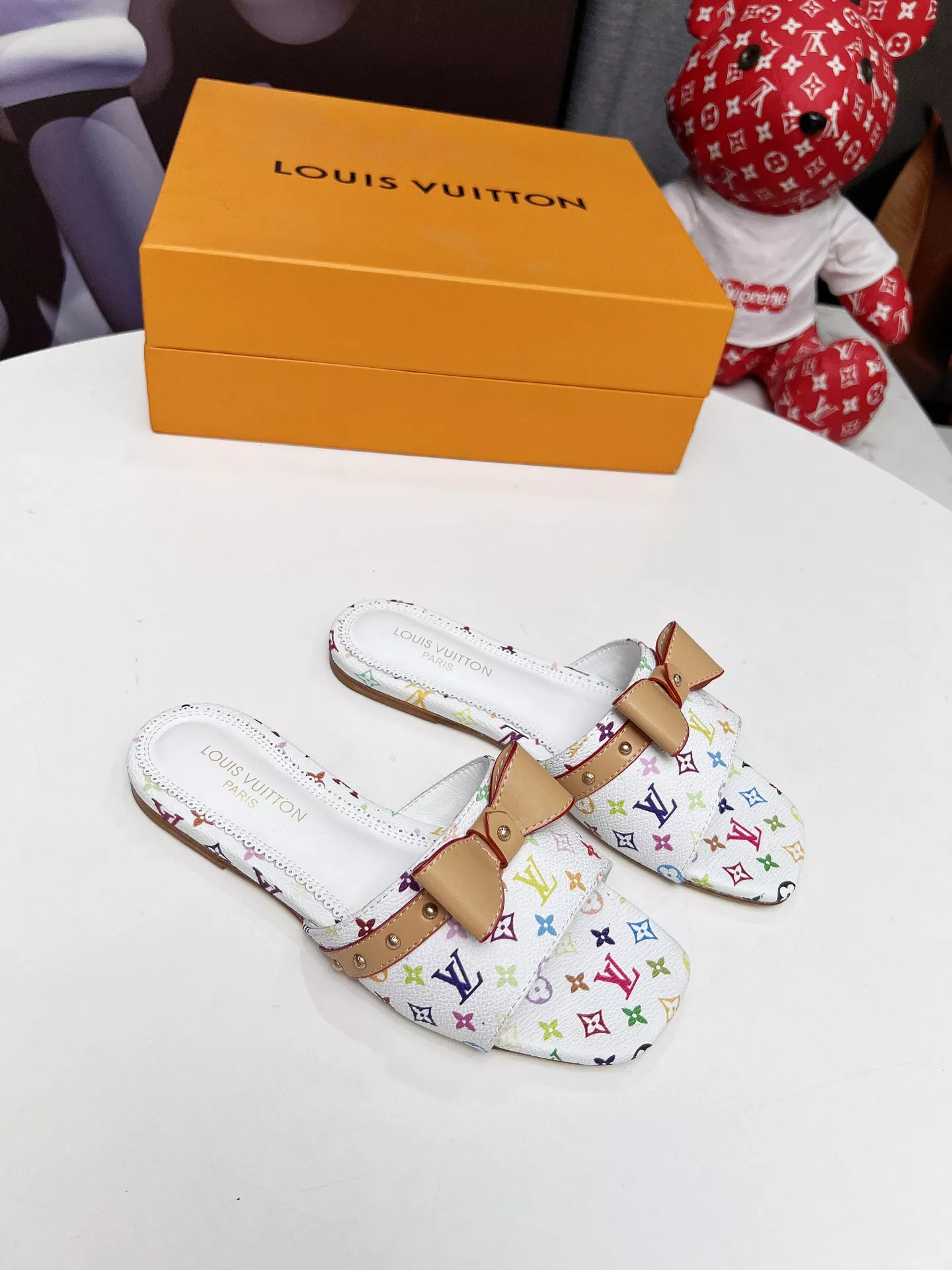 Flexible 1714 Louis Vuitton Slippers For Women