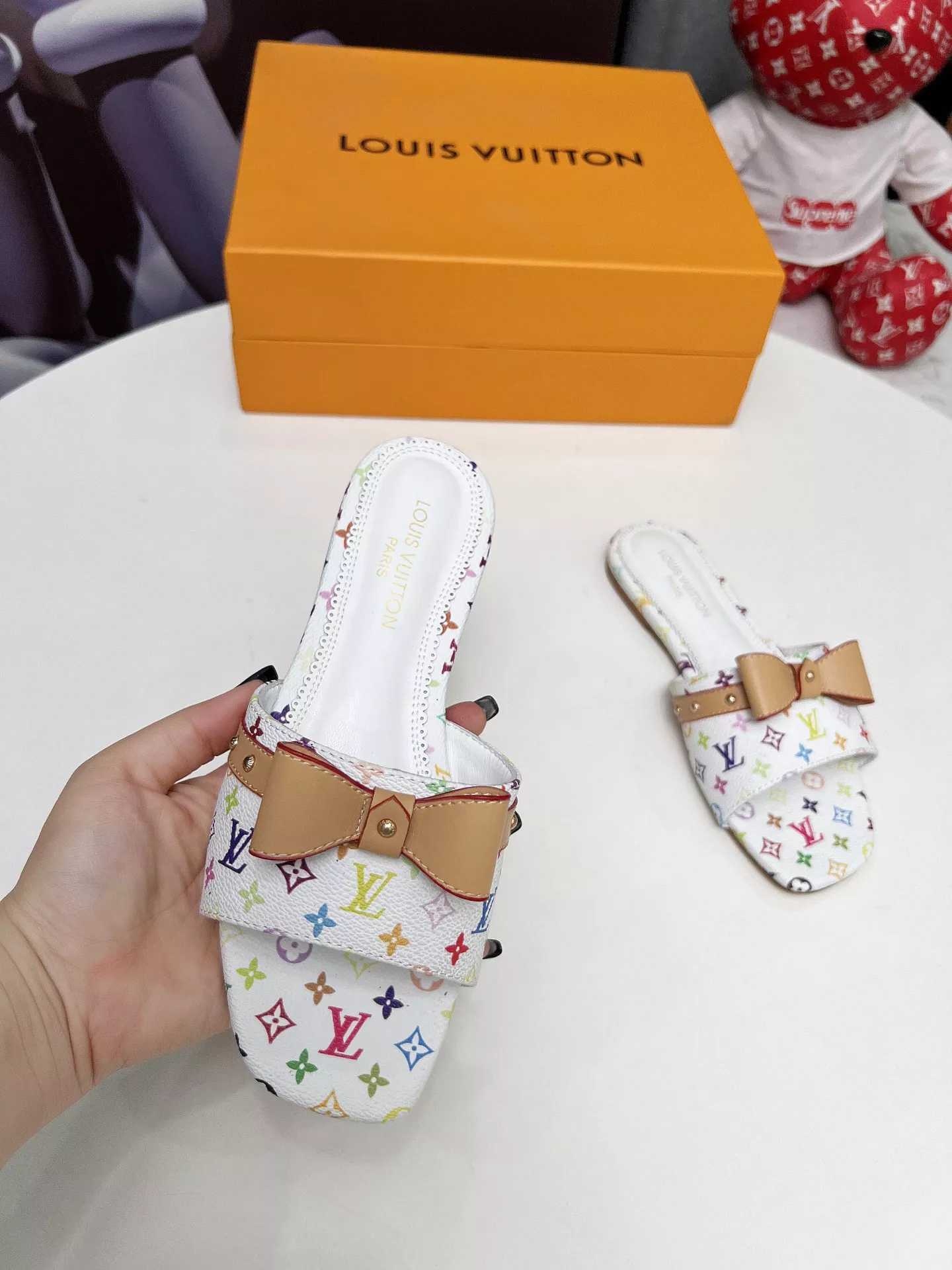 Flexible 1714 Louis Vuitton Slippers For Women