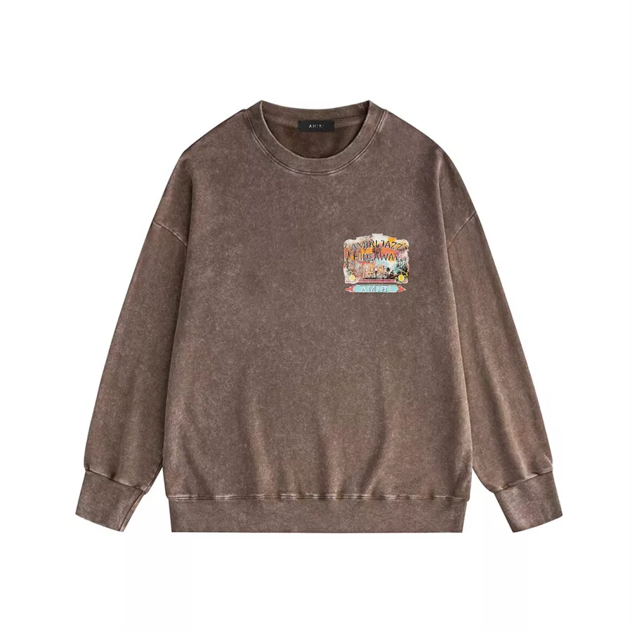 Flexible 1802 Amiri Hoodies Long Sleeved For Unisex
