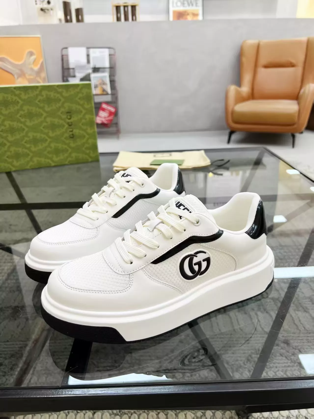 Flexible 1878 Gucci Casual Shoes For Men