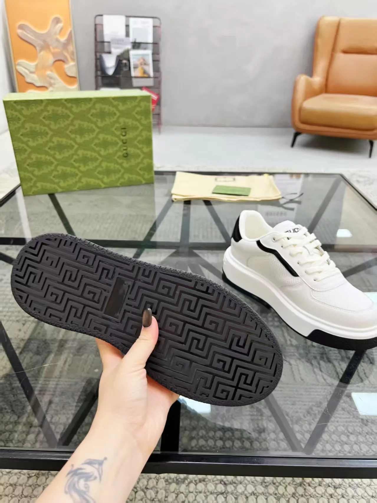 Flexible 1878 Gucci Casual Shoes For Men