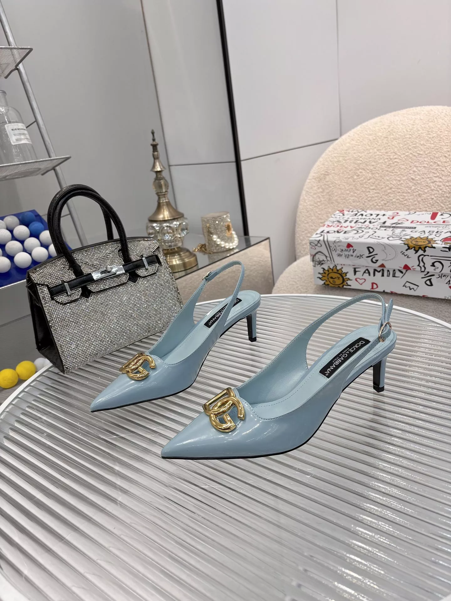 Flexible 2043 Dolce & Gabbana D&G Slippers For Women