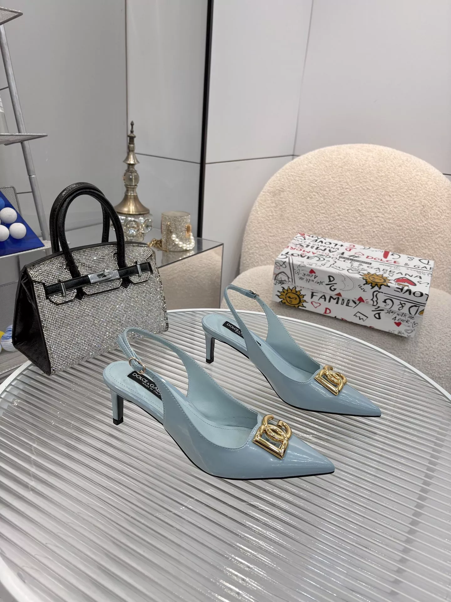 Flexible 2043 Dolce & Gabbana D&G Slippers For Women