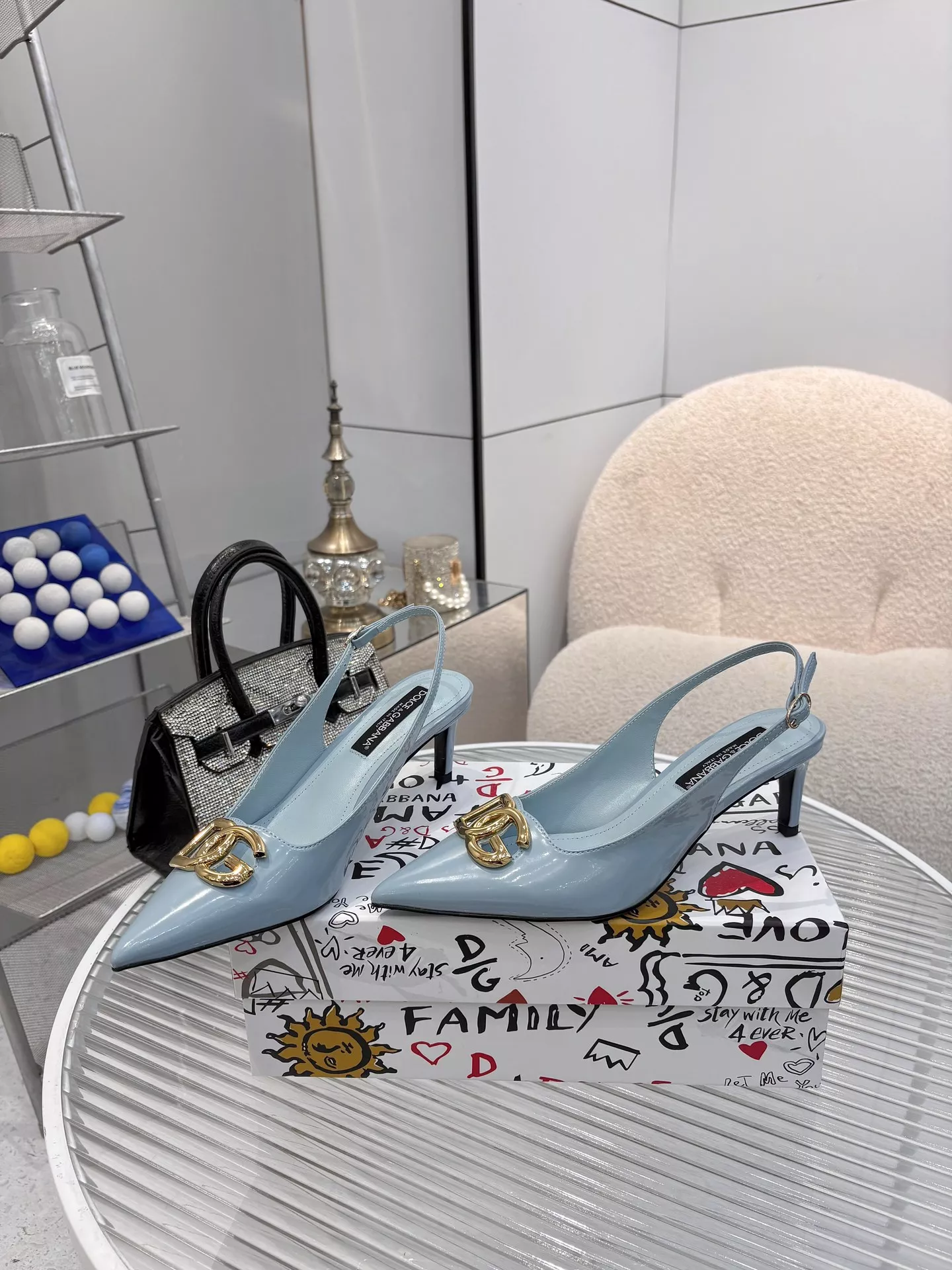 Flexible 2043 Dolce & Gabbana D&G Slippers For Women