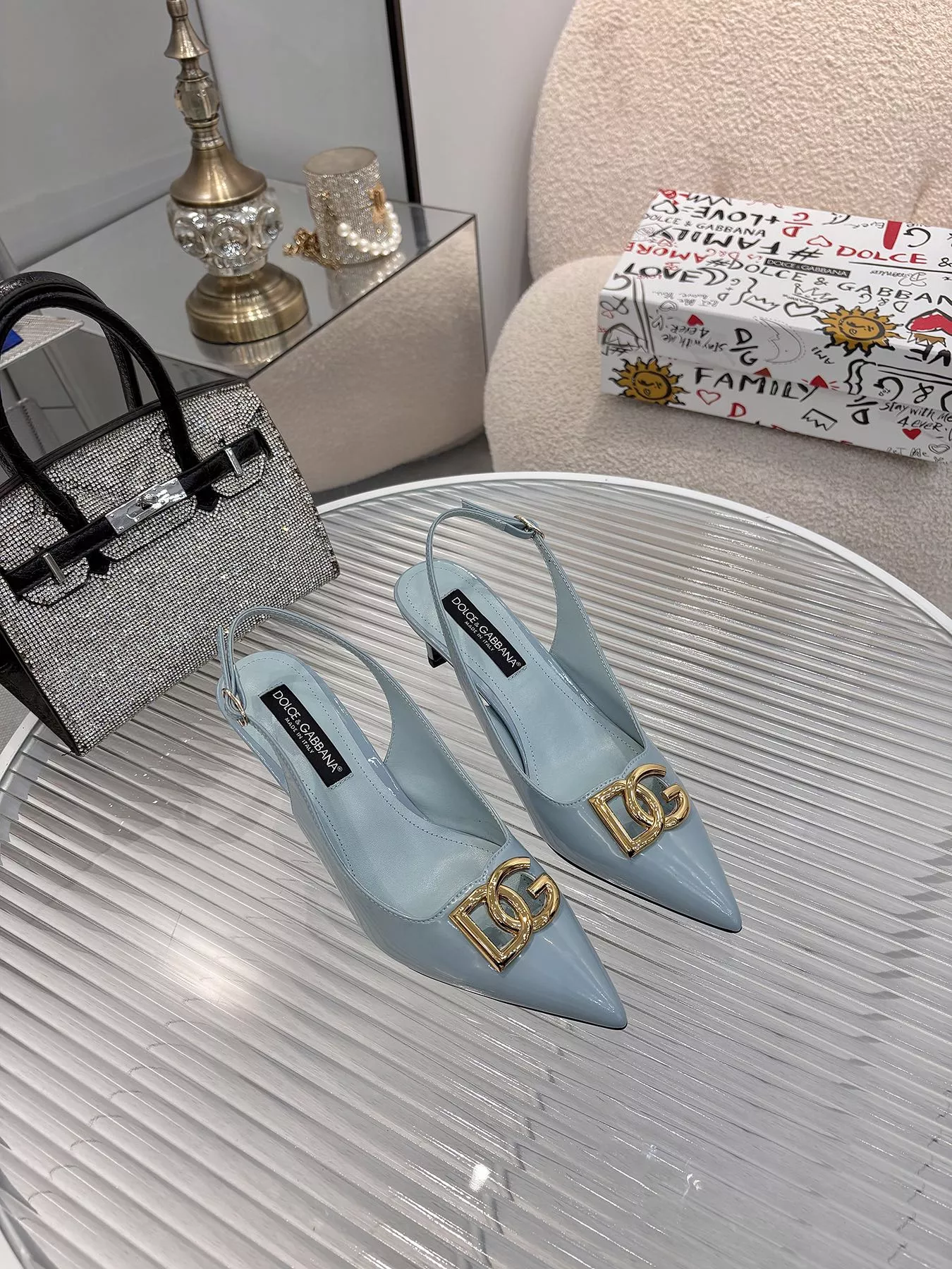 Flexible 2043 Dolce & Gabbana D&G Slippers For Women