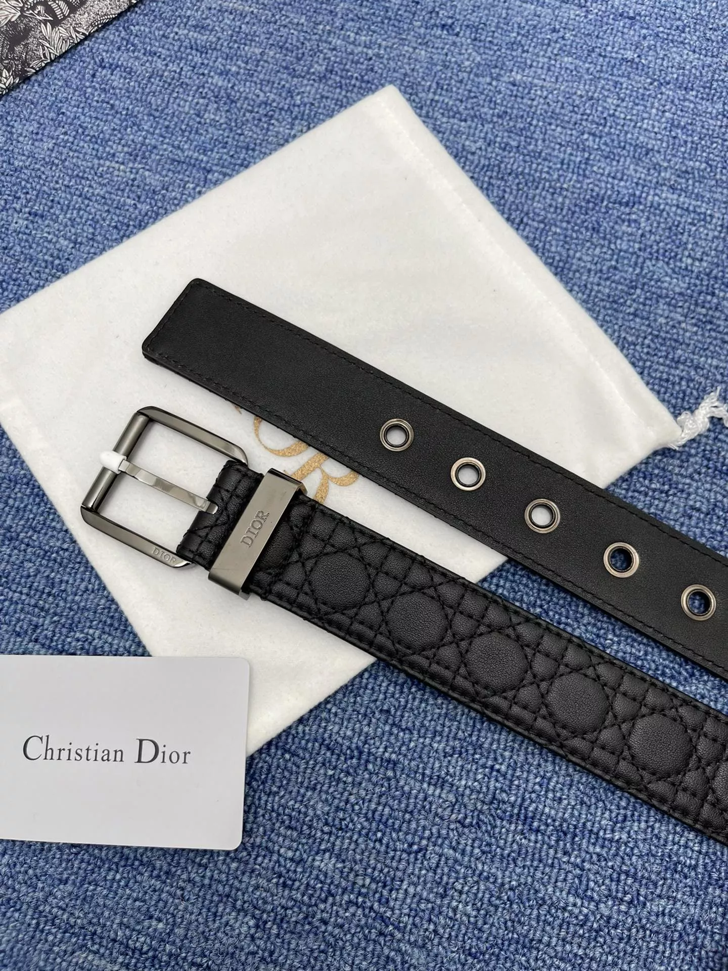 Flexible 2219 Christian Dior AAA Quality Belts In 3.5cm For Men