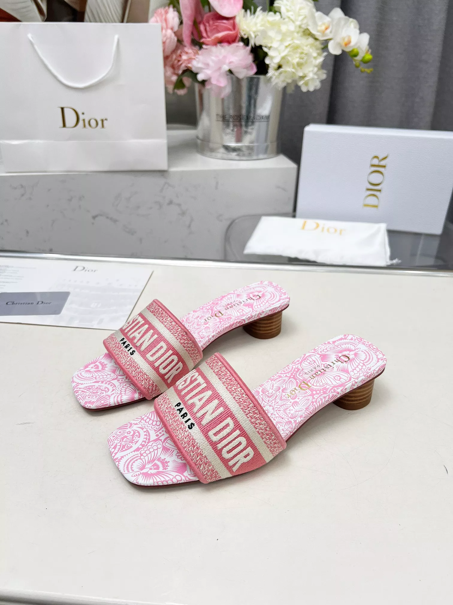 Flexible 2270 Christian Dior Slippers For Women