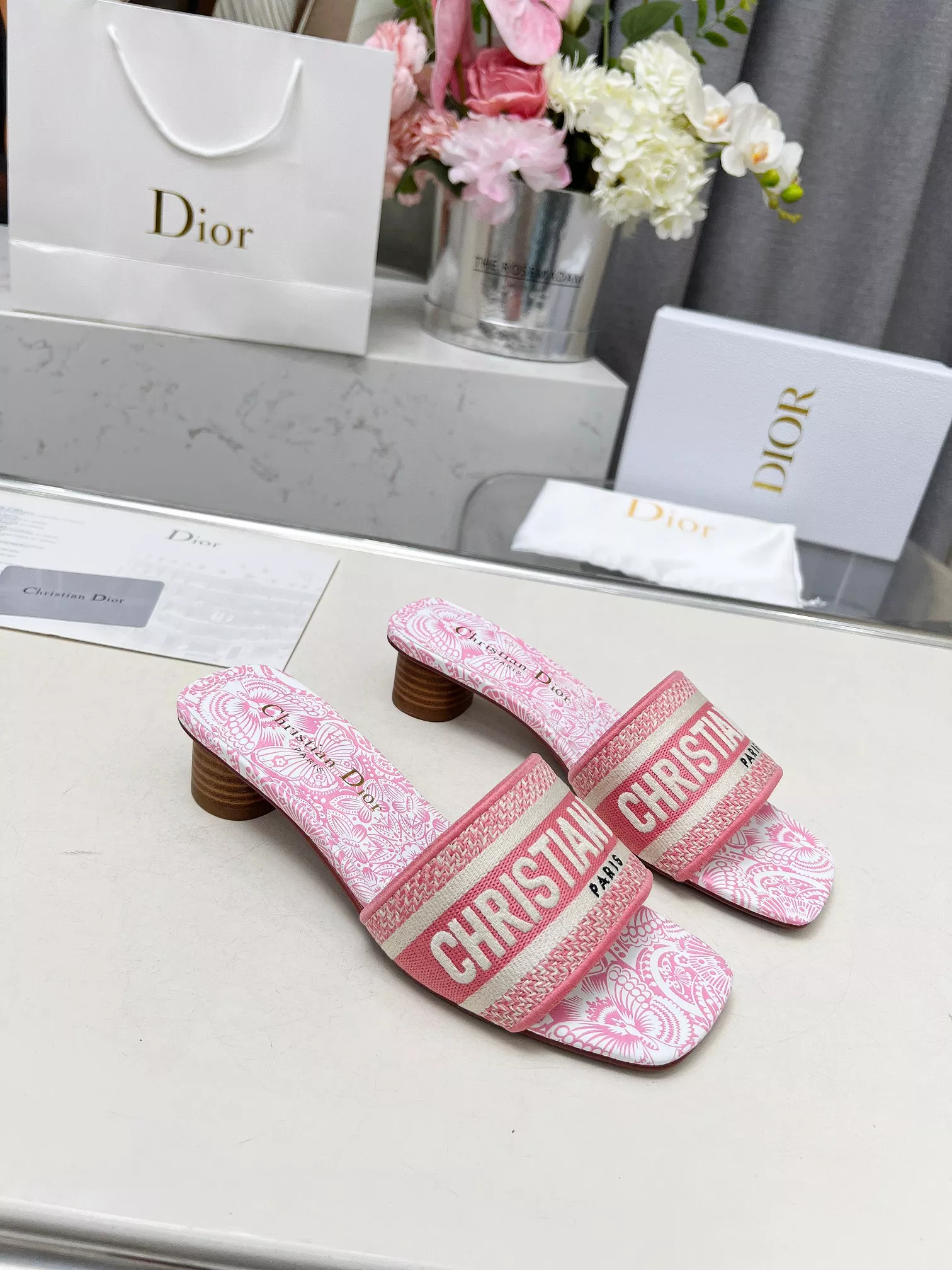 Flexible 2270 Christian Dior Slippers For Women