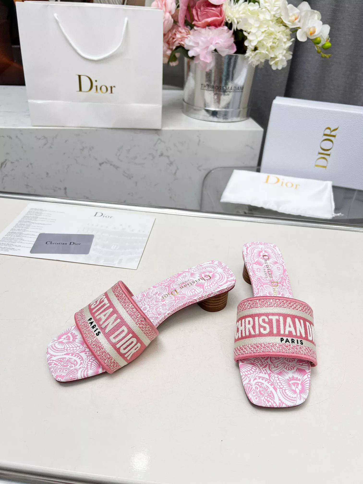Flexible 2270 Christian Dior Slippers For Women