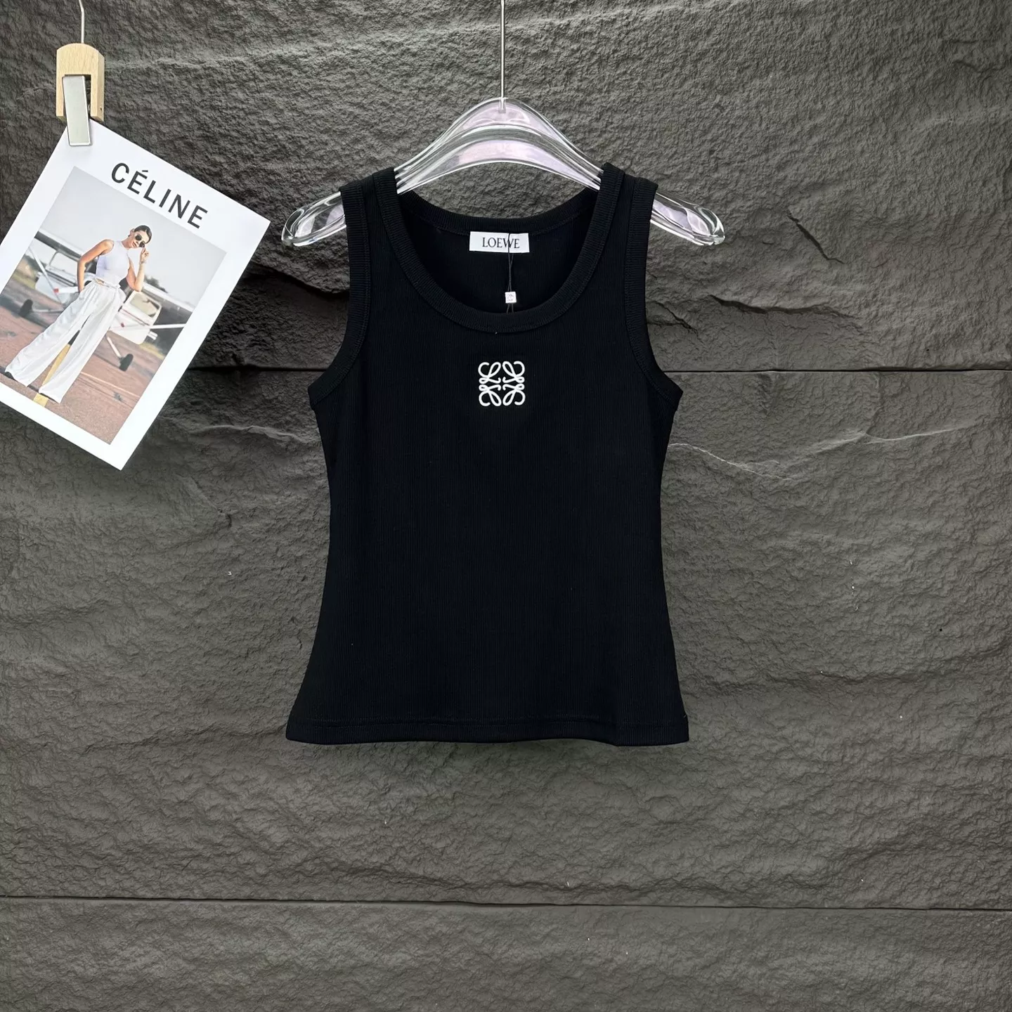 Flexible 2333 LOEWE T-Shirts Sleeveless For Women