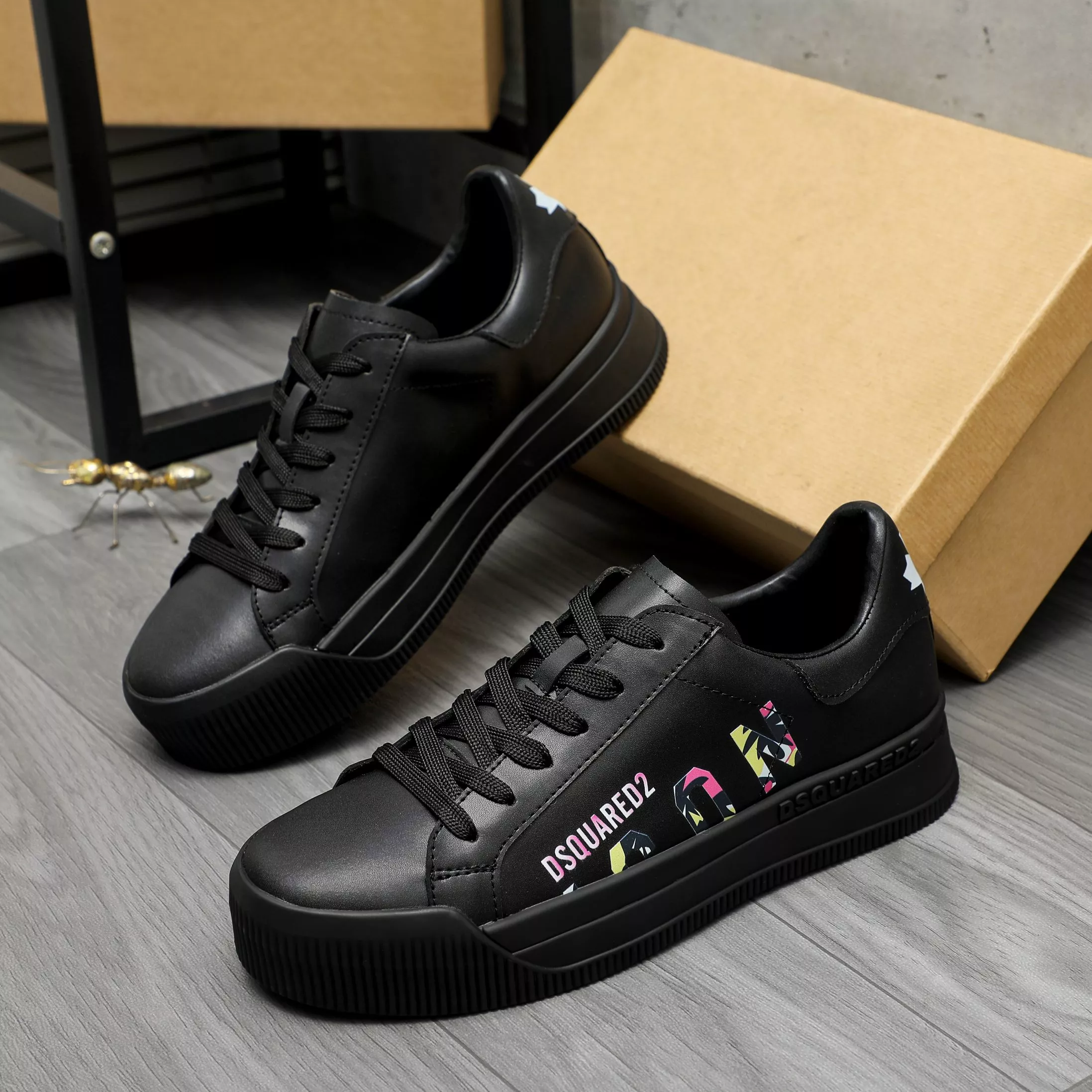 Flexible 2525 Dsquared Casual Shoes For Men