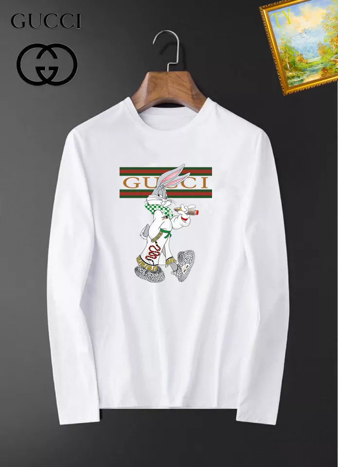 Flexible 2543 Gucci T-Shirts Long Sleeved For Unisex
