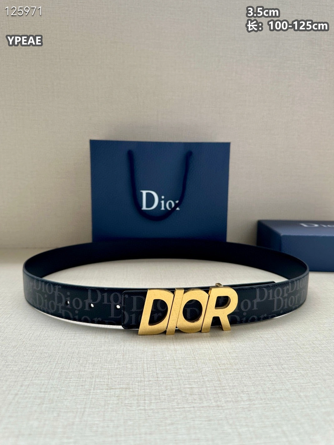 Flexible 2666 Christian Dior AAA Quality Belts For Unisex