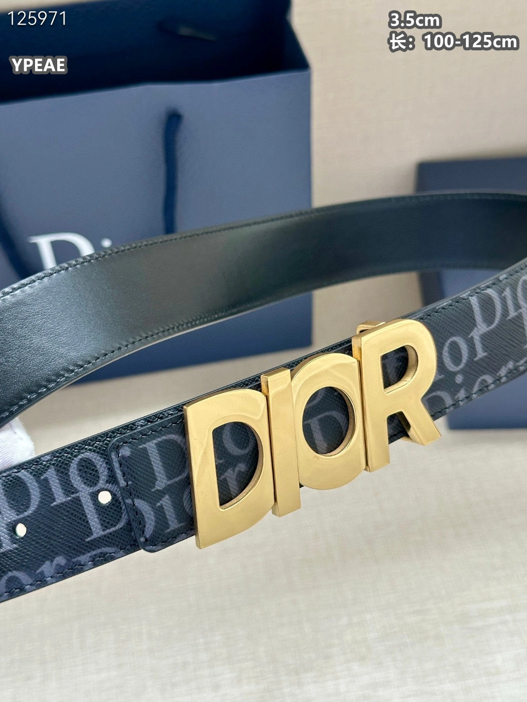 Flexible 2666 Christian Dior AAA Quality Belts For Unisex