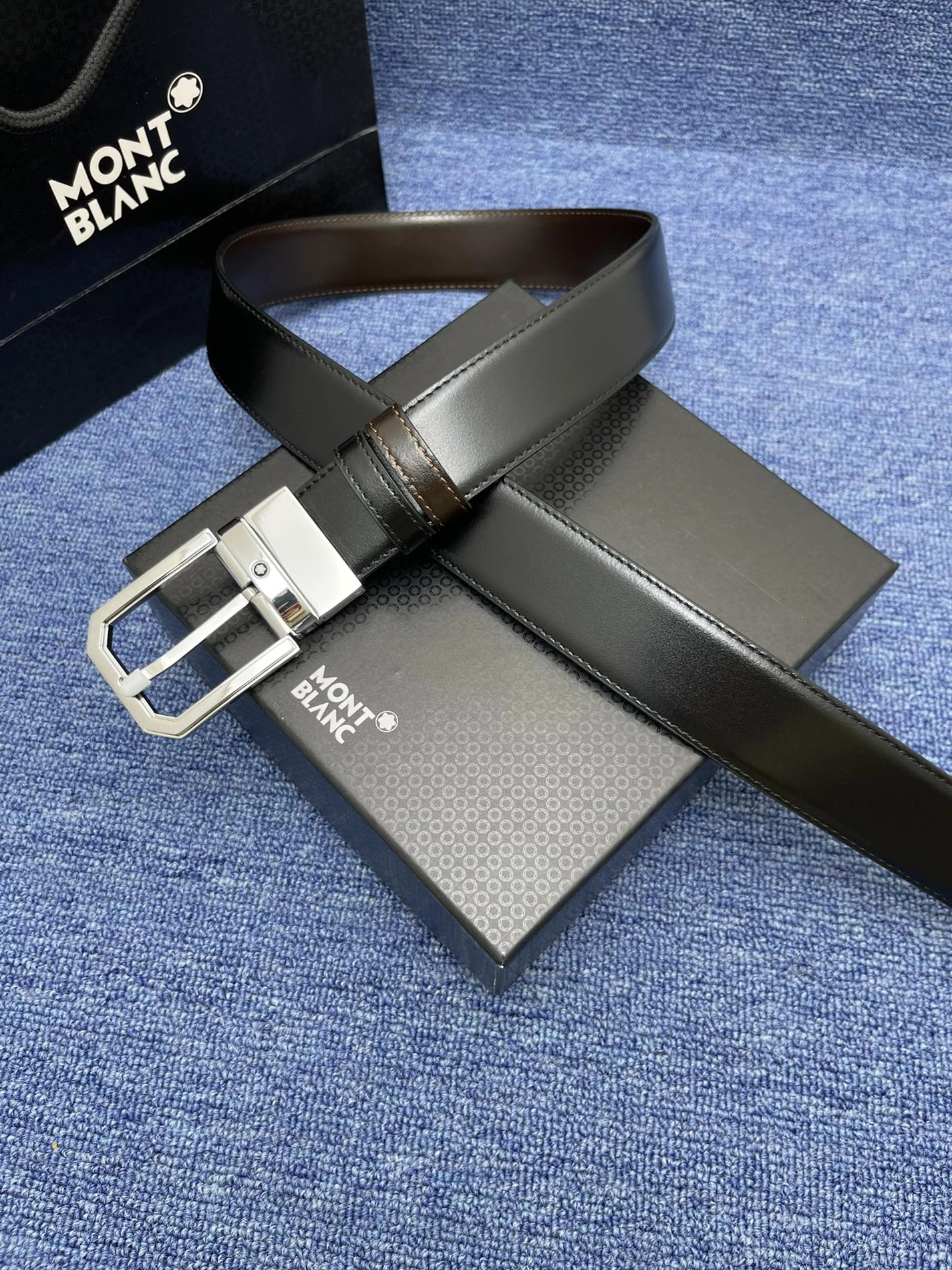 Flexible 2872 Montblanc AAA Quality Belts For Men