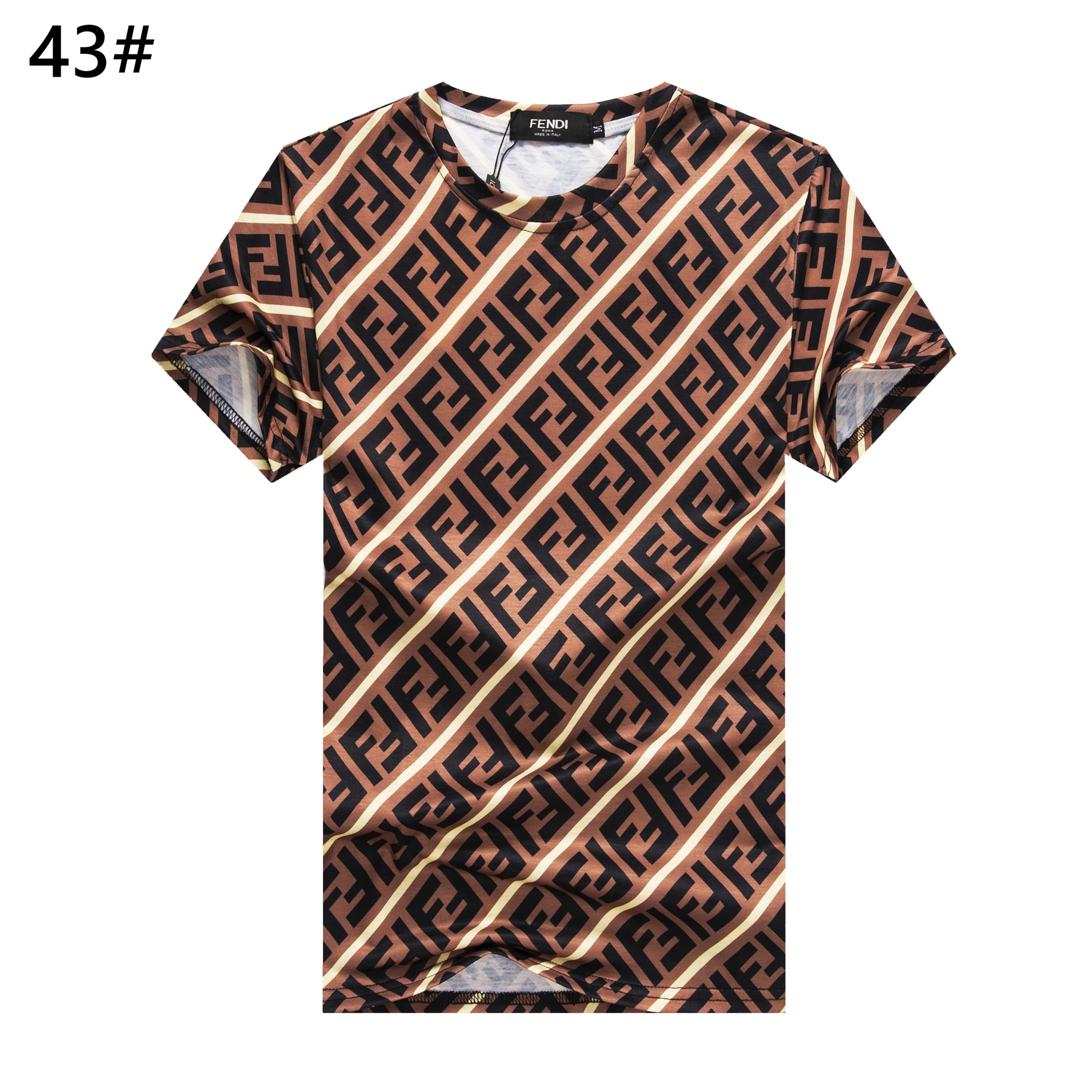 Flexible 3139 Fendi T-Shirts Short Sleeved For Men