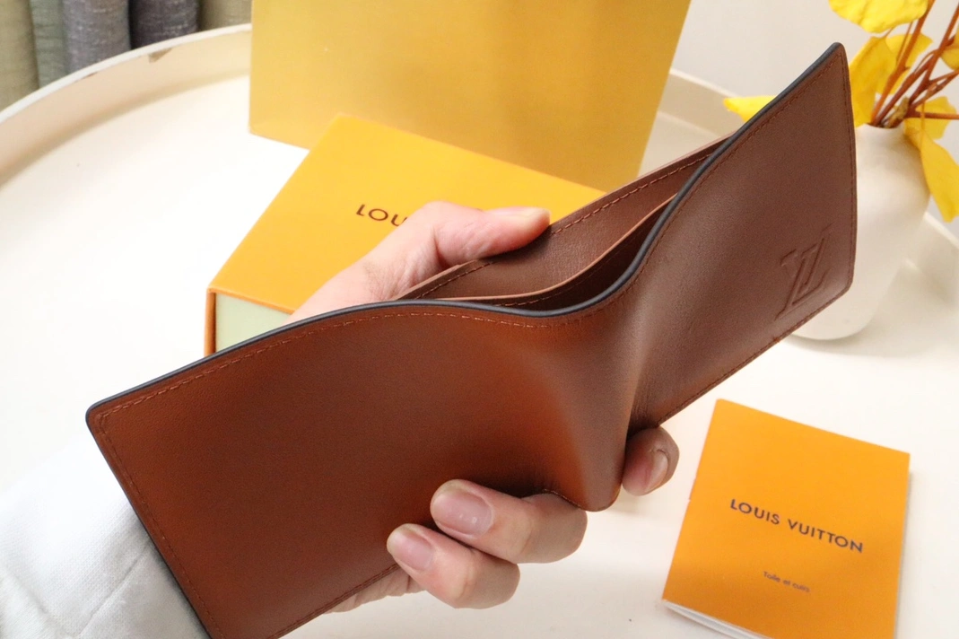 Flexible 3162 Louis Vuitton AAA Man Wallets
