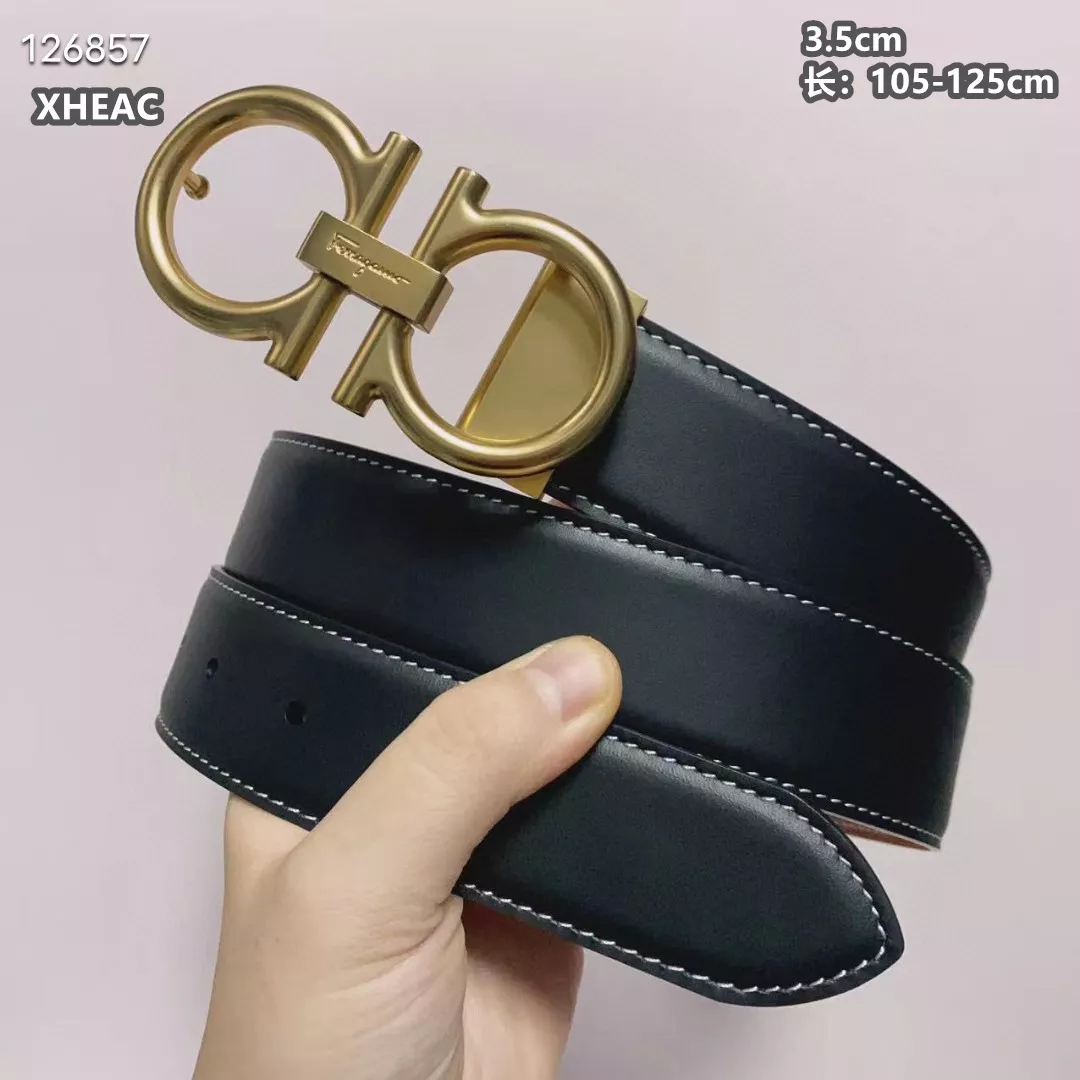 Flexible 3374 Salvatore Ferragamo AAA Quality Belts For Men