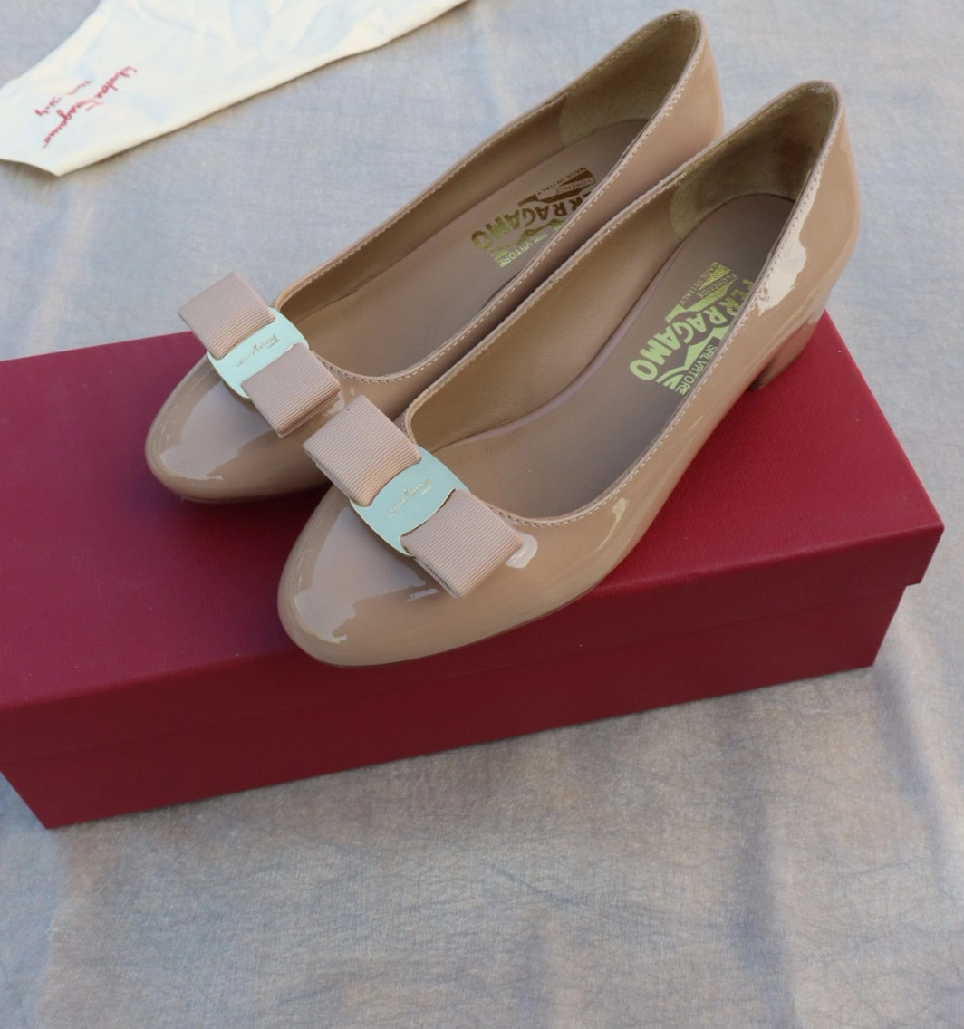 Flexible 3452 Salvatore Ferragamo Flat Shoes For Women