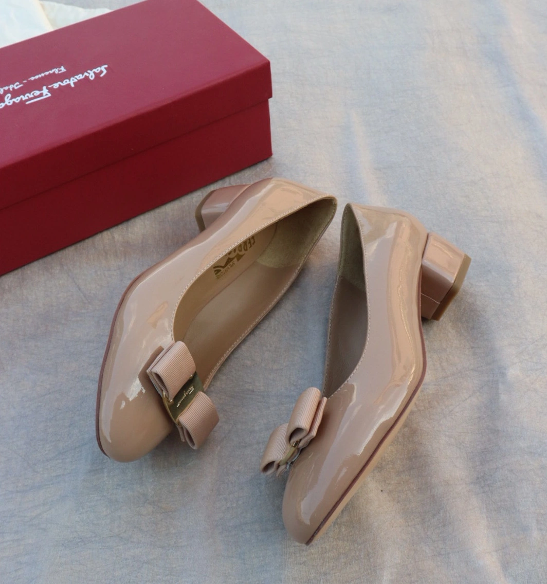 Flexible 3452 Salvatore Ferragamo Flat Shoes For Women