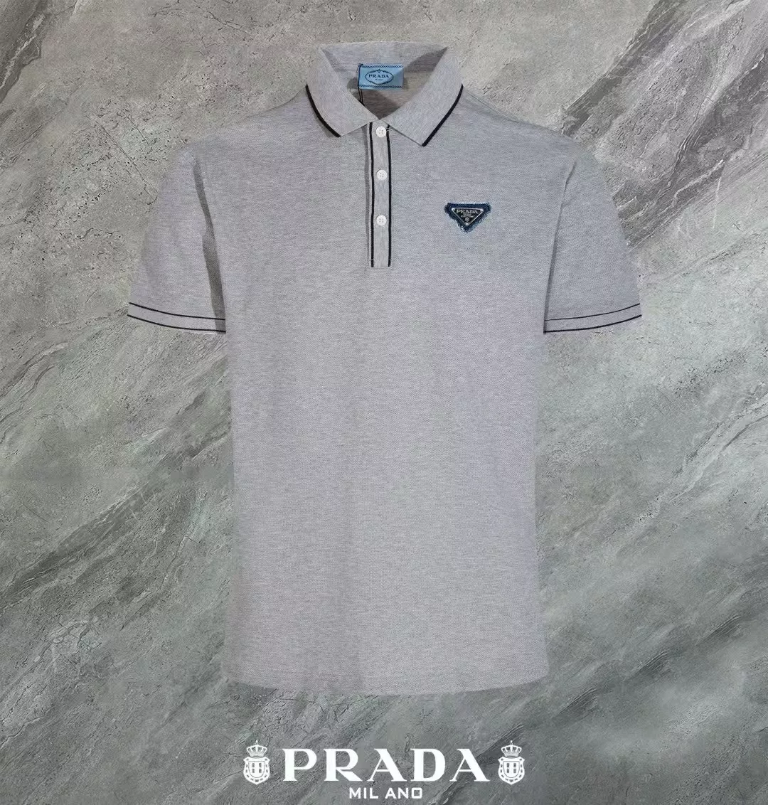 Flexible 3538 Prada T-Shirts Short Sleeved For Men