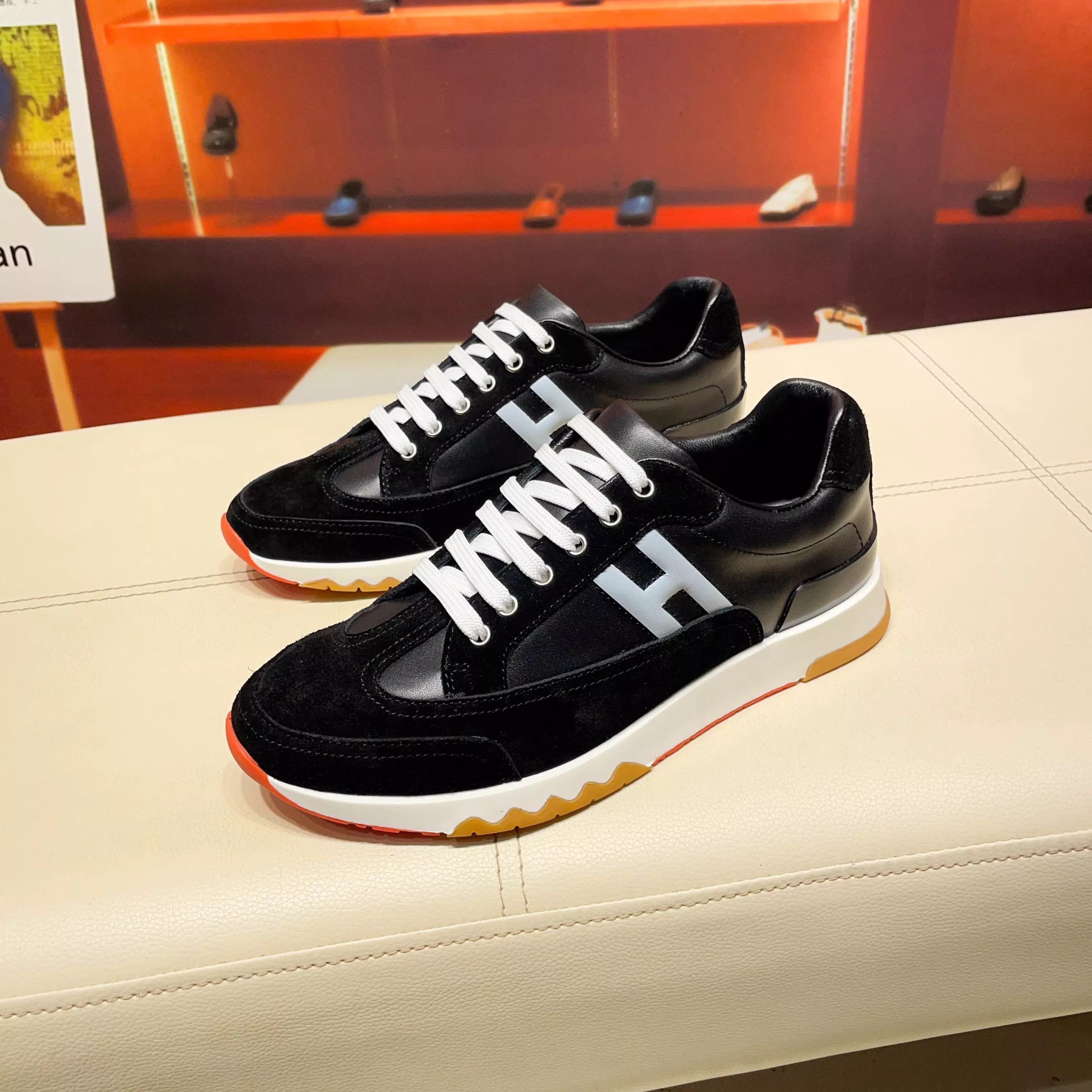 Flexible 3709 Hermes Casual Shoes For Men