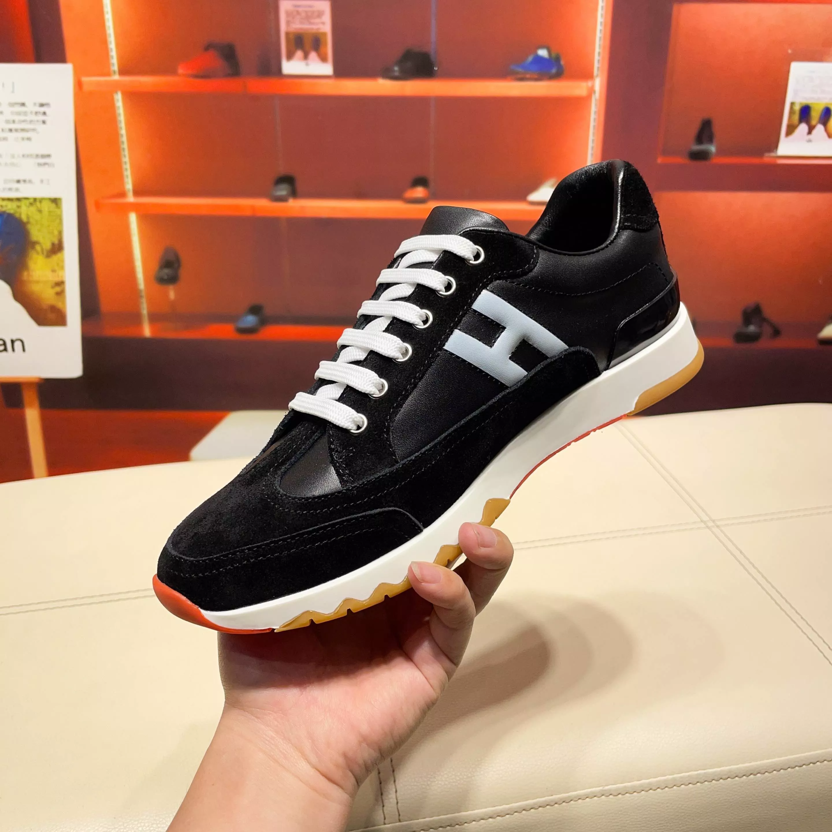 Flexible 3709 Hermes Casual Shoes For Men