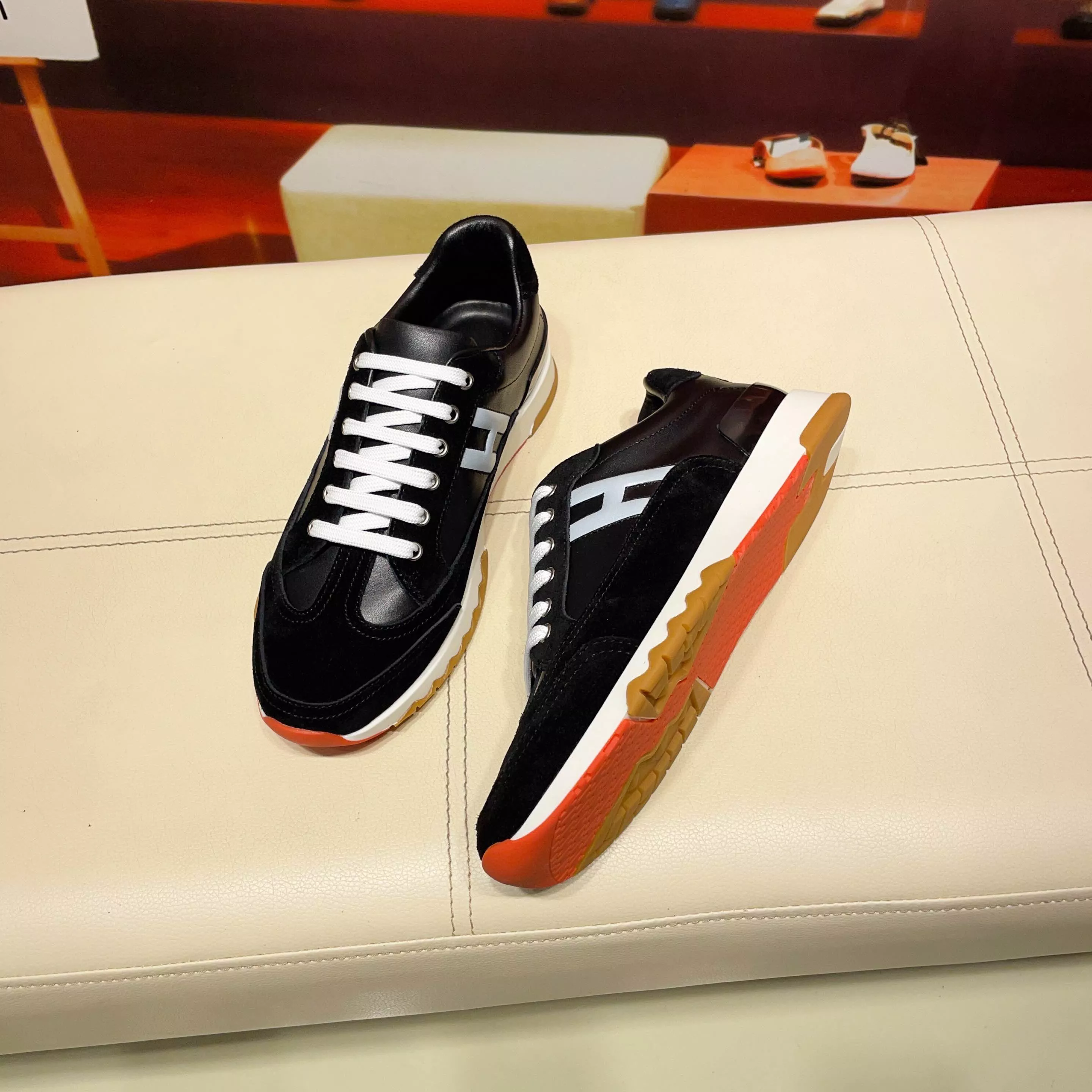 Flexible 3709 Hermes Casual Shoes For Men