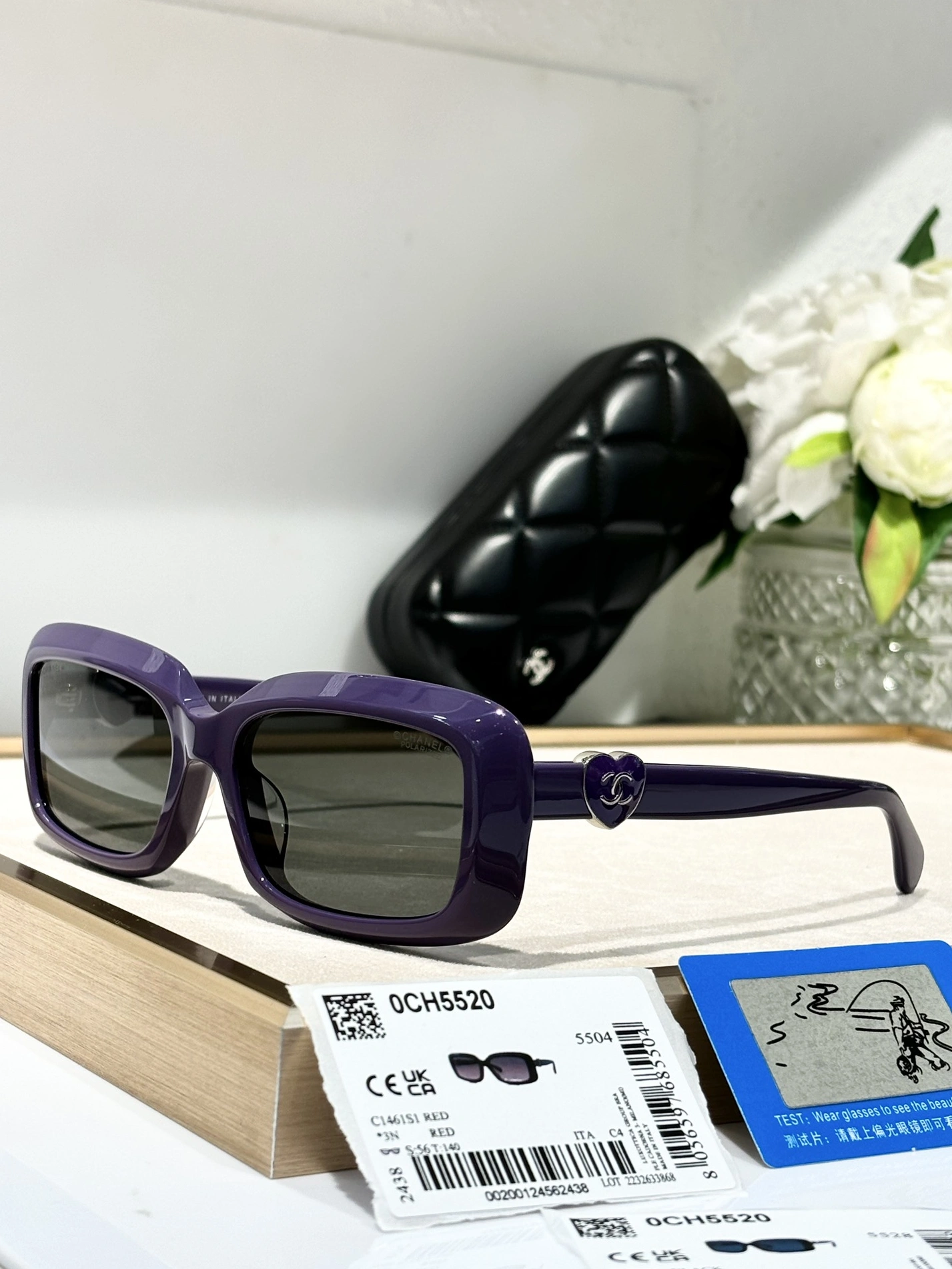 Flexible 3773 Chanel AAA Quality Sunglasses