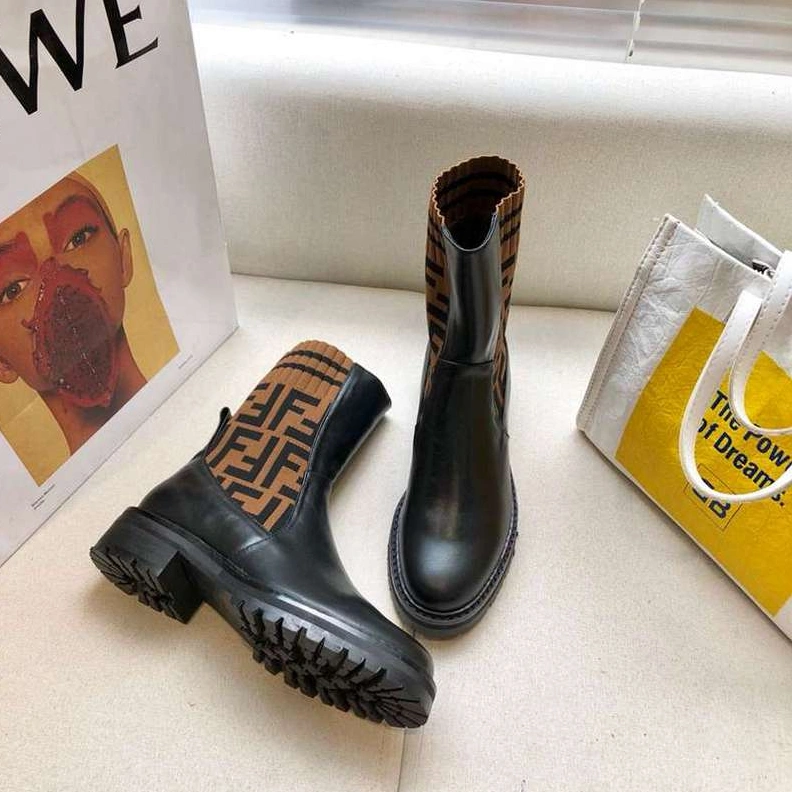 Flexible 3936 Fendi Fashion Boots For Women
