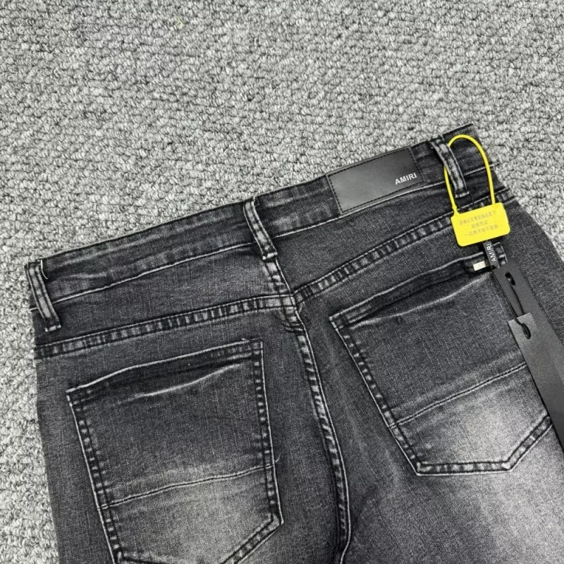 Flexible 394 Amiri Jeans For Unisex