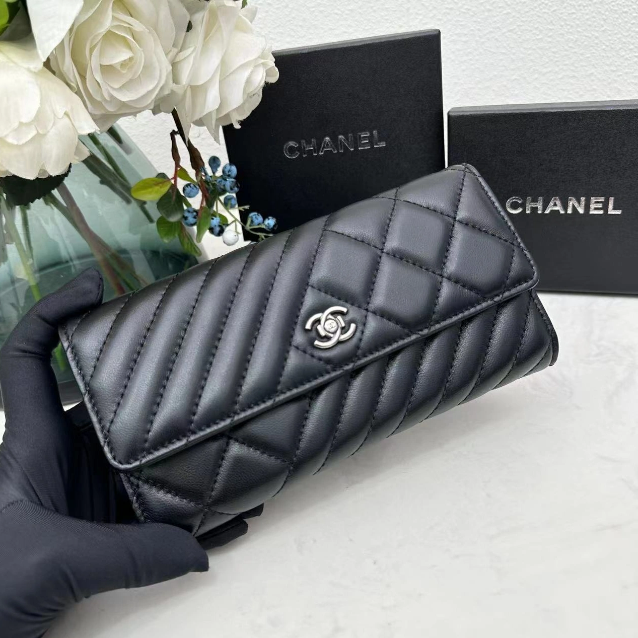 Flexible 3993 Chanel AAA Quality Wallets For Women
