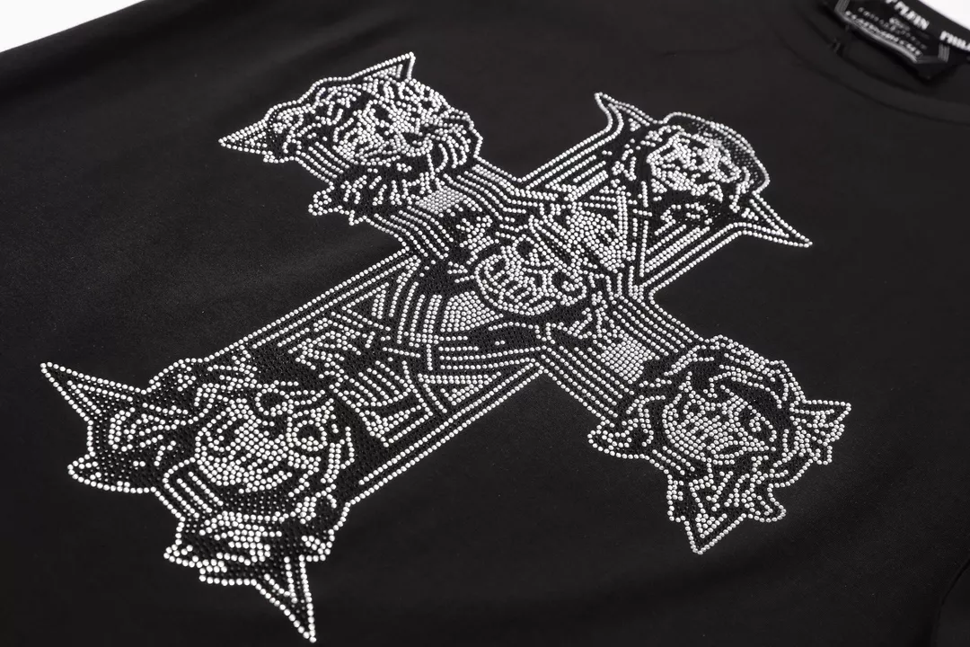 Flexible 4204 Philipp Plein PP T-Shirts Short Sleeved For Men