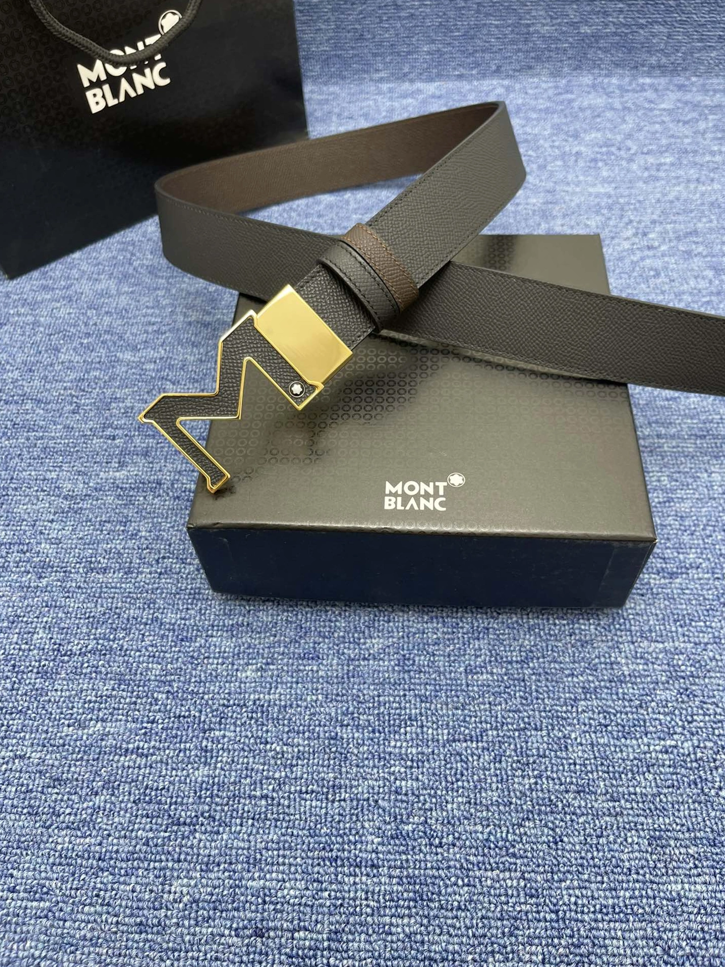 Flexible 4443 Montblanc AAA Quality Belts For Men